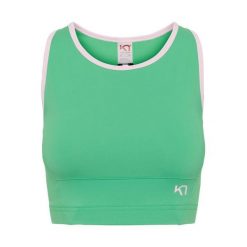 Biustonosz dla kobiet Kari Traa Linnea. Zielone obuwie sportowe damskie Kari Traa, bez wzorów, na fitness i siłownię. Za 270.00 zł.