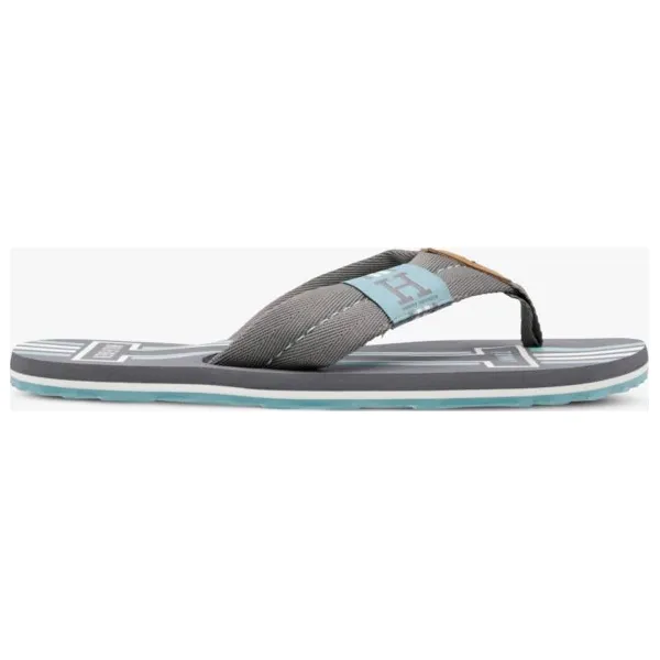 Tommy Hilfiger Bondi 3 buty męskie, szary, rozmiar 43. Szare eleganckie półbuty Tommy Hilfiger, z gumy, bez zapięcia. W wyprzedaży za 110.49 zł.