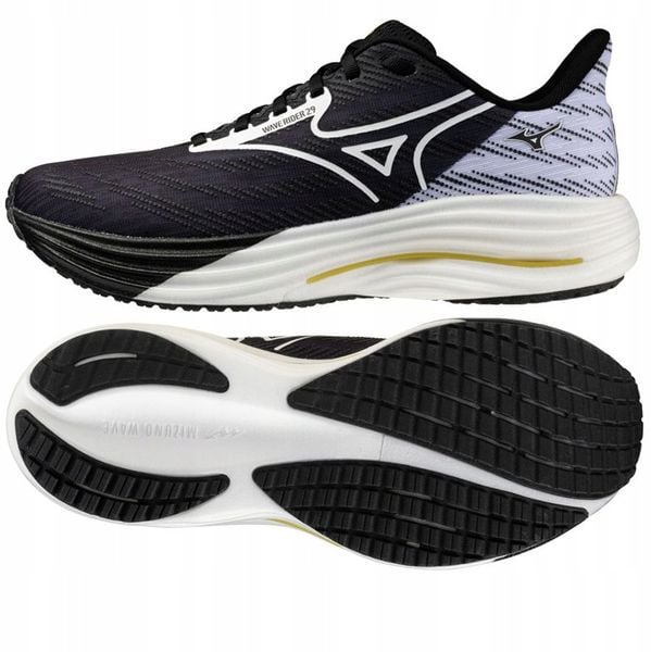 Buty Mizuno WAVE RIDER 29 J1GC266301. Buty sportowe męskie Mizuno, bez zapięcia, mizuno wave. Za 443.78 zł.