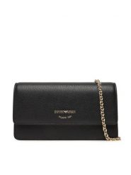 Emporio Armani Torebka EW003036 AF19568 UC001 Czarny. Czarne torebki do ręki damskie Emporio Armani, bez wzorów, ze skóry, wizytowe, bez dodatków. Za 969.99 zł.