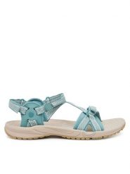 Jack Wolfskin Sandały Lakewood Ride Sandal M 4019041 Turkusowy. Niebieskie sandały damskie Jack Wolfskin, bez wzorów, z materiału, bez obcasa, na płaskiej podeszwie, bez zapięcia. Za 239.99 zł.