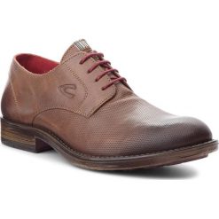 Półbuty CAMEL ACTIVE - Taylor 466.16.01 Brandy. Brązowe półbuty na co dzień męskie marki Camel Active, z materiału. W wyprzedaży za 319.00 zł.