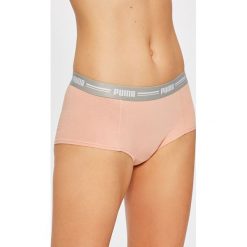 Puma - Figi (2-Pack). Różowe figi damskie Puma, z bawełny. W wyprzedaży za 59.90 zł.
