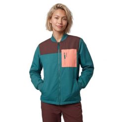 Damska ocieplana kurtka trekkingowa bomberka Siroko Sarek-W Blue. Niebieskie kurtki damskie SIROKO, na zimę, m, bez wzorów, z materiału, bez kaptura. Za 279.00 zł.