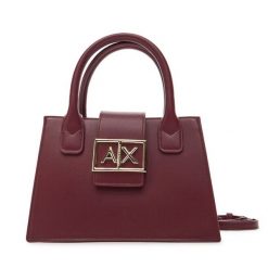 Torebka Armani Exchange. Czerwone torebki do ręki damskie Armani Exchange, bez wzorów, klasyczne, bez dodatków. Za 659.99 zł.