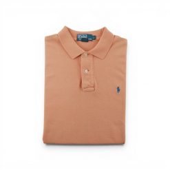 Second life - Polo Ralph Lauren Koszulka męska z krótkim rękawem - Stan dobry. Brązowe koszulki polo męskie Ralph Lauren, l, bez wzorów, bez kołnierzyka, bez ramiączek, na golfa. Za 85.16 zł.