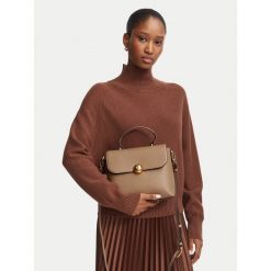 Torebka Furla. Brązowe torebki do ręki damskie Furla, bez wzorów, bez dodatków. Za 1,659.00 zł.
