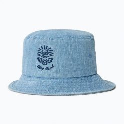 Kapelusz damski Rip Curl Mixed Short Brim Bucket. Niebieskie czapki i kapelusze damskie Rip Curl, na lato, bez wzorów, z bawełny, sportowe. Za 109.99 zł.