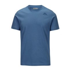 Koszulka Kappa Cafers Slim. Białe koszulki sportowe męskie Kappa, na lato, l, bez wzorów, z bawełny, bez kołnierzyka, bez ramiączek, na fitness i siłownię. Za 96.00 zł.
