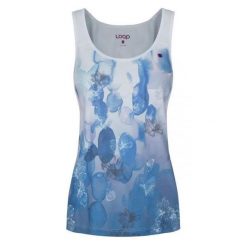 Damski podkoszulek Loap Alise biały. Czarne koszulki sportowe damskie ZSPORT, bez wzorów, sportowe, bez kołnierzyka. Za 130.99 zł.