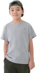 T-shirt młodzieżowy 4F modna koszulka sportowa chłopięca r 128. T-shirty dla chłopców 4f, bez wzorów, bez ramiączek. Za 38.94 zł.