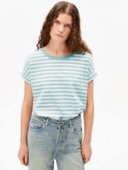 ARMEDANGELS Koszulka - Idaara Kobiety Bawełna zielony, XS. Zielone t-shirty damskie ARMEDANGELS, uniwersalny, bez wzorów, z bawełny, bez kołnierzyka. Za 169.95 zł.