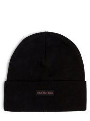 Calvin Klein Jeans Czapka Kobiety Bawełna czarny, ONE SIZE. Czarne czapki i kapelusze damskie Calvin Klein Jeans, bez wzorów, z bawełny, eleganckie. Za 119.95 zł.