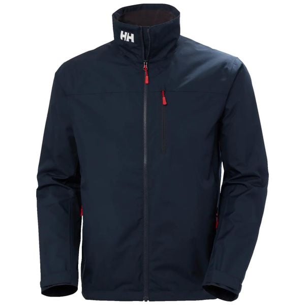 Kurtka wodoodporna Helly Hansen Crew 2.0. Niebieskie kurtki męskie Helly Hansen, m, bez wzorów, eleganckie, z kapturem. Za 629.50 zł.