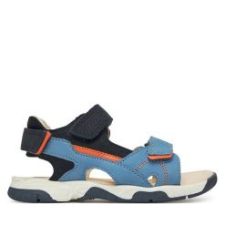 Sandały Lasocki Kids. Niebieskie sandały chłopięce Lasocki Kids, bez zapięcia. Za 129.99 zł.