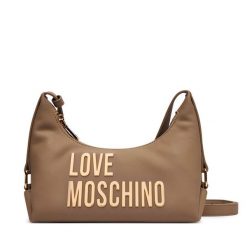 Torebka LOVE MOSCHINO. Brązowe listonoszki damskie Love Moschino, bez wzorów, bez dodatków. Za 949.99 zł.