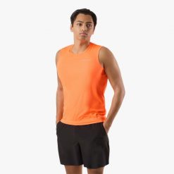 Koszulka treningowa męska Swedemount Ultra Light Tanktop szybkoschnąca. Brązowe buty sportowe męskie SWEDEMOUNT, z syntetyku, bez zapięcia, do biegania. Za 99.99 zł.