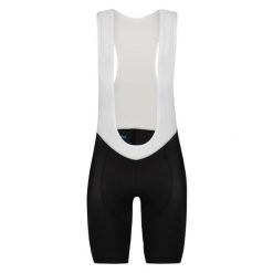 Spodenki INIZIO Bib Shorts. Czarne obuwie sportowe damskie Shimano, bez wzorów, z materiału, rowerowe. Za 329.90 zł.