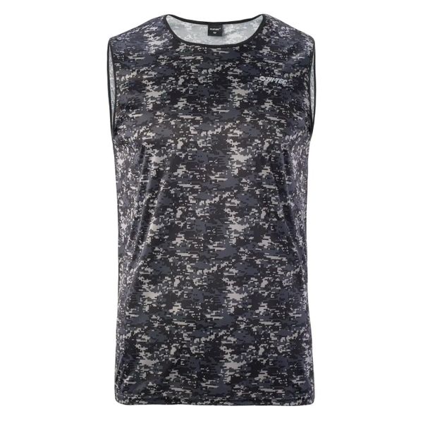 Tank top Hi-Tec Tademor. Czarne t-shirty męskie Hi-tec, m, bez wzorów, z poliesteru, sportowe, bez kołnierzyka. Za 71.35 zł.