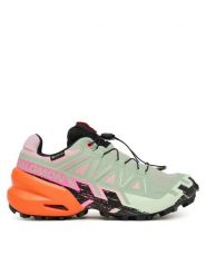 Salomon Trekkingi Speedcross 6 Gtx Icon L45486900 Zielony jasny. Zielone trekkingi damskie Salomon, trekkingowe. Za 729.99 zł.