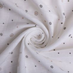 Pielucha BAMBUSOWA druk 3 pak, roz. 70x70. Czerwone śliniaki dla dzieci Multitex, bez wzorów, z bawełny. Za 36.16 zł.