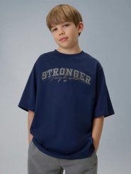 T-shirt bawełniany chłopięcy 4F 4FJRSS26TTSHM3465. Szare t-shirty dla chłopców 4f, bez wzorów, z bawełny, bez ramiączek. Za 22.99 zł.
