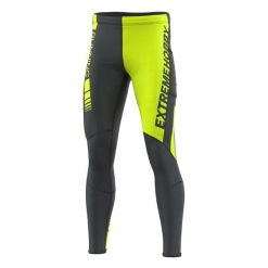Legginsy do biegania męskie EXTREME HOBBY DRAFT. Zielone legginsy sportowe męskie EXTREME HOBBY, m, bez wzorów, z dzianiny, do biegania. Za 209.00 zł.