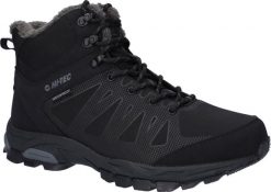 Buty trekkingowe męskie Hi-Tec Raven Insulated Wp. Czarne trekkingi męskie Hi-tec, na zimę, trekkingowe. Za 509.05 zł.