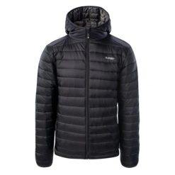 Kurtka Męska Cash. Czarne kurtki męskie Hi-tec, l, bez wzorów, z materiału, z kapturem. Za 363.99 zł.