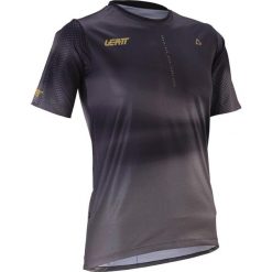 Koszulka rowerowa damska Leatt MTB Trail 3.0. Czarne koszulki sportowe damskie LEATT, bez wzorów, rowerowe. Za 179.99 zł.