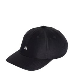 Czapka damska adidas Satin Baseball. Czarne czapki i kapelusze damskie Adidas, bez wzorów, z materiału, eleganckie. Za 74.99 zł.