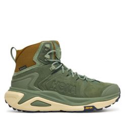 Trekkingi Hoka. Zielone trekkingi męskie HOKA, trekkingowe, gore-tex. Za 1,099.00 zł.