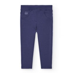 Spodnie sportowe Boboli dla dziewczynek z lila. Fioletowe spodnie sportowe dla dziewczynek Boboli, bez wzorów, z bawełny. Za 100.90 zł.