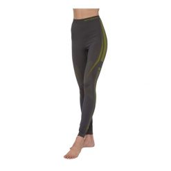 Legginsy damskie termoaktywne Brubeck DRY. Szare bielizna termoaktywna damska Brubeck, bez wzorów, z elastanu, bez ramiączek. Za 129.99 zł.