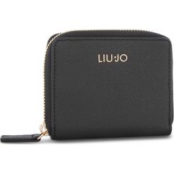 Mały Portfel Damski LIU JO - N68158 E0087 Nero 22222. Czarne portfele damskie Liu Jo, ze skóry ekologicznej. Za 259.00 zł.