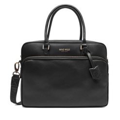 Torba na laptopa Nine West. Czarne plecaki damskie Nine West, bez wzorów. Za 249.99 zł.