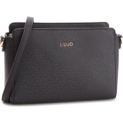 Torebka LIU JO - Xs Crossbody Manha N68104 E0087 Nero 22222. Czarne listonoszki damskie marki Liu Jo, ze skóry ekologicznej. Za 399.00 zł.