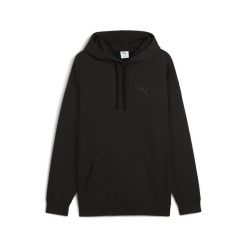 Bluza z kapturem unisex Essentials Elevated PUMA Black. Czarne bluzy męskie Puma, m, bez wzorów, prążkowane, z kapturem. Za 239.00 zł.