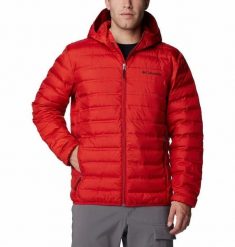 COLUMBIA Kurtka puchowa męska Lake 22 II Down Hooded Jacket sail red-S. Zielone kurtki męskie Columbia, m, bez wzorów, z materiału, bez kaptura. Za 362.15 zł.