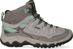 Buty turystyczne damskie Keen Targhee IV Mid Wp - alloy/granite green. Zielone trekkingi damskie Keen. Za 712.54 zł.