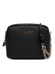 Guess Torebka Mirema HWWG96 31140 Czarny. Czarne torebki do ręki damskie Guess, z aplikacjami, ze skóry, bez dodatków. Za 469.99 zł.