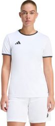 Koszulka damska adidas Entrada 26 Jersey biała JZ2497 M. Białe t-shirty damskie Adidas, m, bez wzorów, z jersey, bez kołnierzyka. Za 86.34 zł.