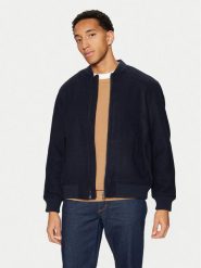 Mustang Kurtka bomber Byron 1015902 Granatowy Regular Fit. Niebieskie kurtki męskie Mustang, m, bez wzorów, z syntetyku, bez kaptura. Za 669.99 zł.
