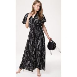 Czarna Sukienka Hyporchema. Sukienki damskie Born2be. Za 119.99 zł.