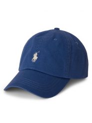 Polo Ralph Lauren Czapka z daszkiem 710667709507 Granatowy. Niebieskie czapki i kapelusze damskie Polo Ralph Lauren, bez wzorów, z bawełny. Za 269.99 zł.