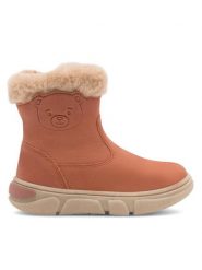 Lasocki Kids Botki BIMBO CI12-3116-08 Pomarańczowy. Brązowe botki dziewczęce Lasocki Kids, ze skóry, bez zapięcia. Za 169.99 zł.