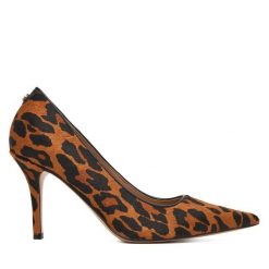 Szpilki Guess. Szpilki damskie Guess, z aplikacjami, bez obcasa, bez zapięcia. Za 759.99 zł.