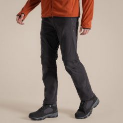 Spodnie turystyczne męskie Craghoppers NosiLife Pro Convertible Trouser III. Szare spodnie sportowe męskie Craghoppers, m, bez wzorów, trekkingowe. Za 451.49 zł.