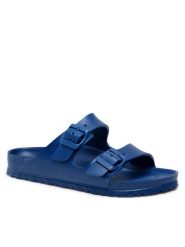 Birkenstock Klapki Arizona Eva 1019142 Granatowy. Niebieskie klapki damskie Birkenstock, bez wzorów, z syntetyku, bez obcasa. Za 189.99 zł.