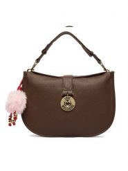 LOVE MOSCHINO Torebka JC4234PP0PKI0313 Brązowy. Brązowe torebki do ręki damskie Love Moschino, bez wzorów, ze skóry, bez dodatków. Za 1,029.00 zł.